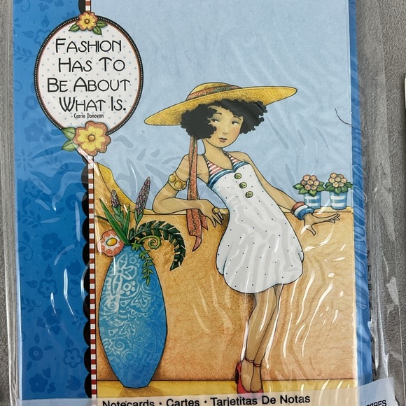 Mary Engelbreit 24 blank notecards & envelopes + 4x6 lined journal - Picture 4 of 10